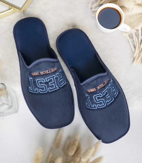 Natural Style Moški copati Natural Style NS-500 modri