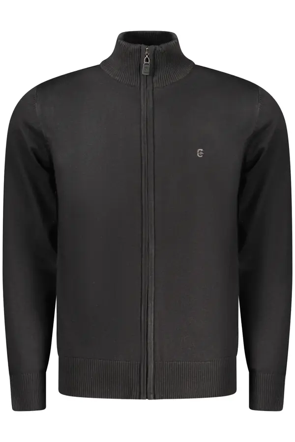 COVERI MOVING Moški črni kardigan Coveri Moving