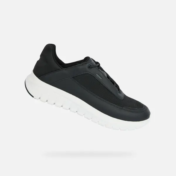 GEOX Moški črni superge Geox Flextride R