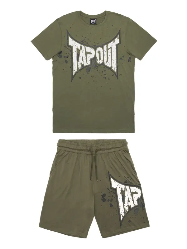 Tapout Moški komplet majice in kratkih hlač Tapout