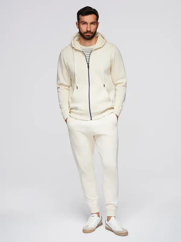 Ombre Moški komplet Ombre: pulover s kapuco + trenirka