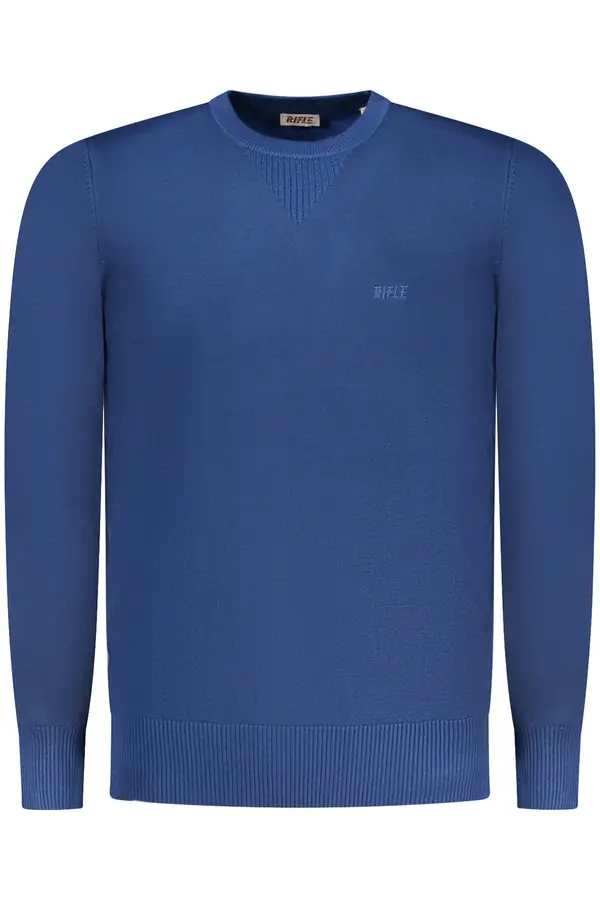 Rifle Moški moder pulover z dolgimi rokavi