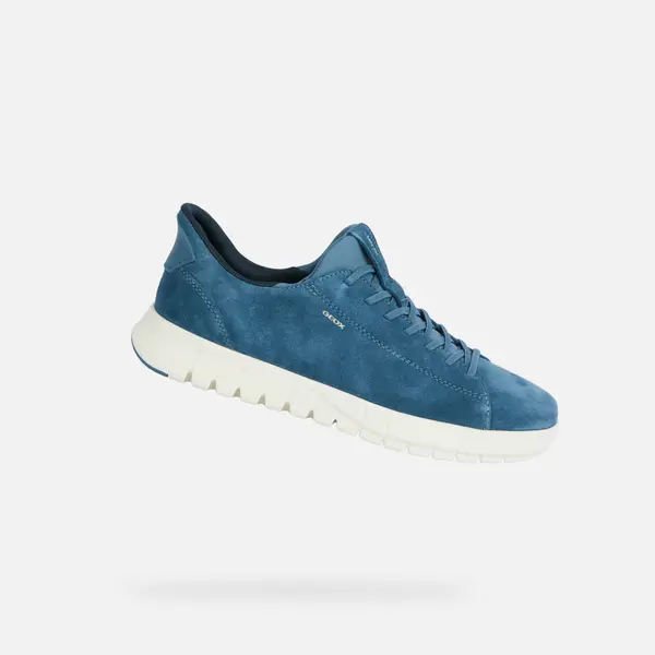 GEOX Moški modri superge Geox Flextride Plus