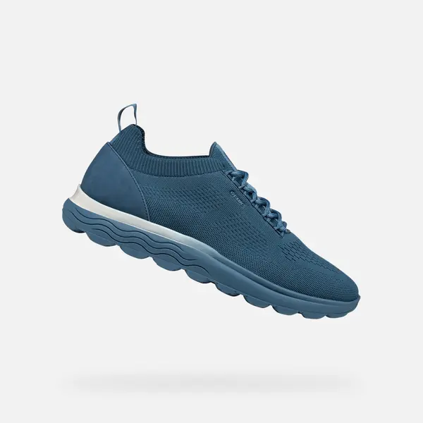 GEOX Moški modri superge Geox Spherica