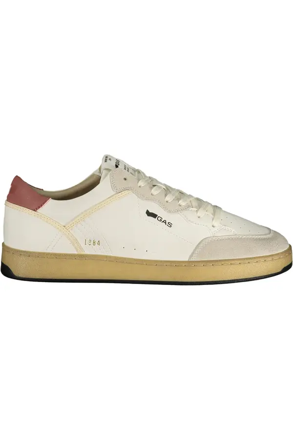 GAS Moški nizki beli superge