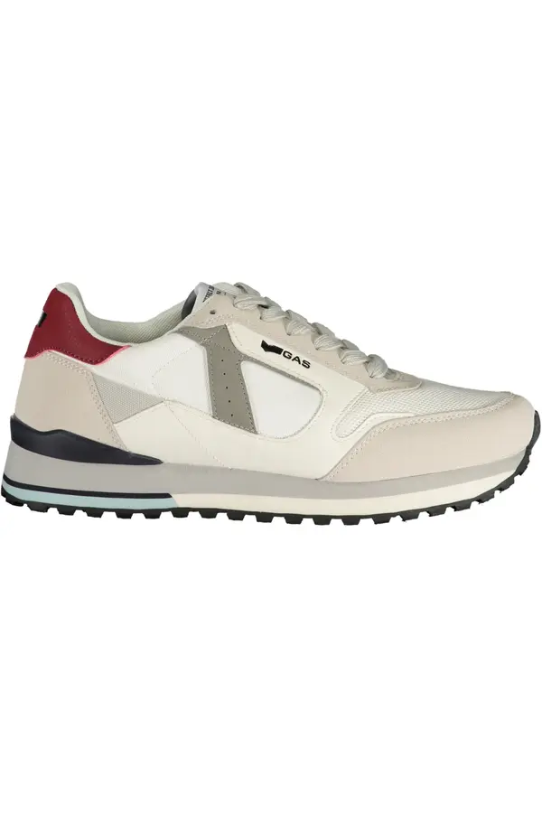 GAS Moški nizki superge bele barve