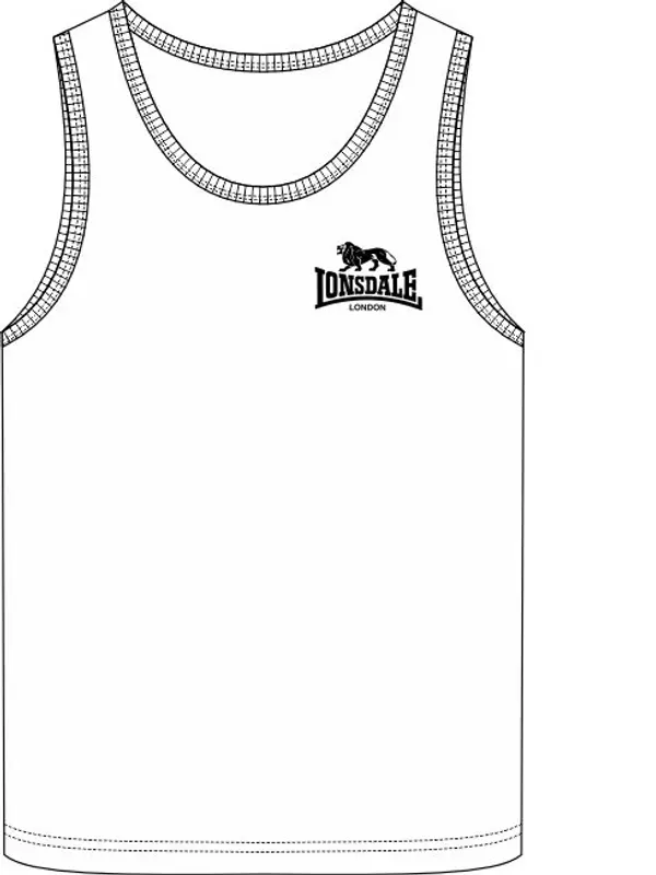 Lonsdale Moški oprijet top brez rokavov Lonsdale