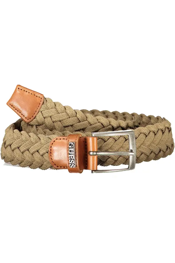 GUESS JEANS Moški pas GUESS zelene barve