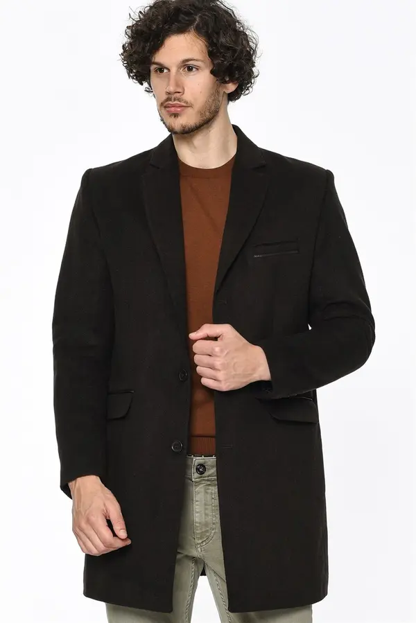 dewberry Moški plašč Dewberry Coffee