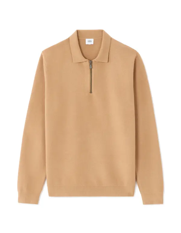 Celio Moški pulover Celio Polo brez zadrge