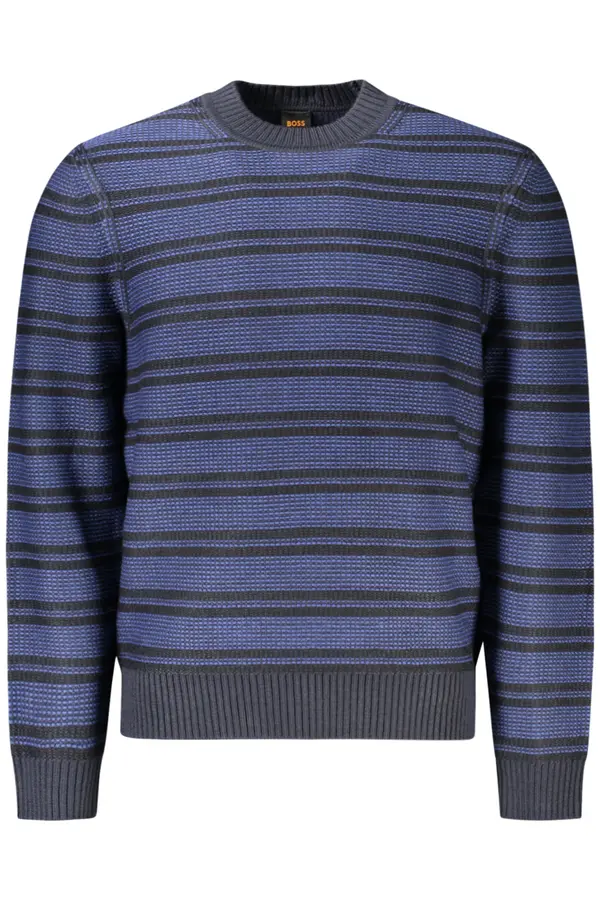 Boss Moški pulover HUGO BOSS moder