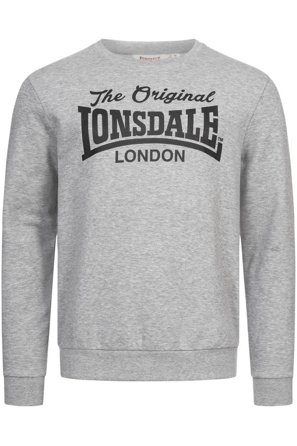 Lonsdale Moški pulover Lonsdale 117422-Navy/White