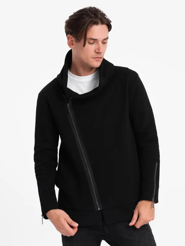 Ombre Moški pulover Ombre B1362/black_22678