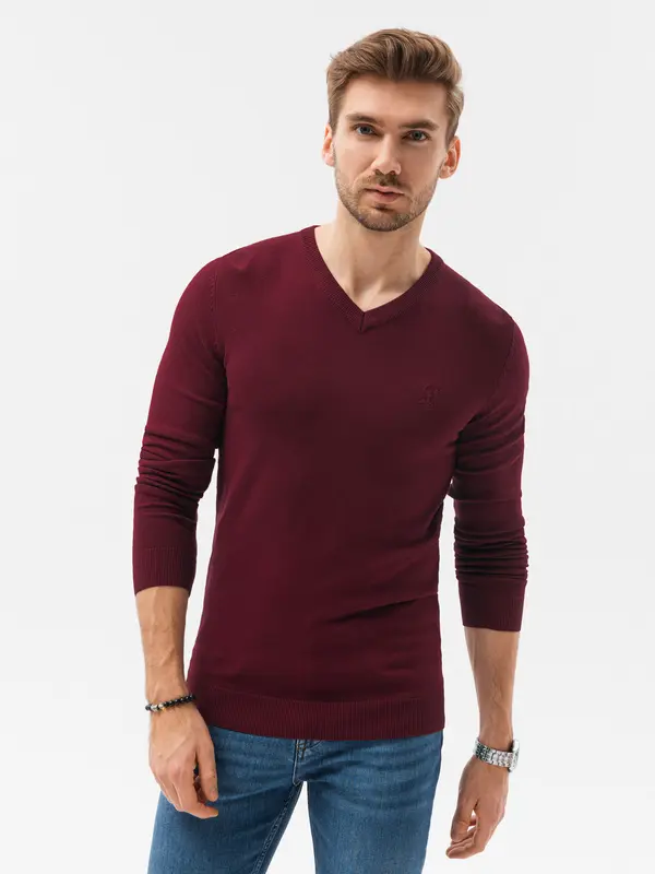Ombre Moški pulover Ombre V-Neck