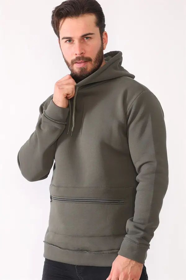 dewberry Moški pulover s kapuco dewberry Basic