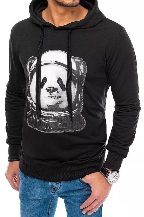 DStreet Moški pulover s kapuco DStreet Panda