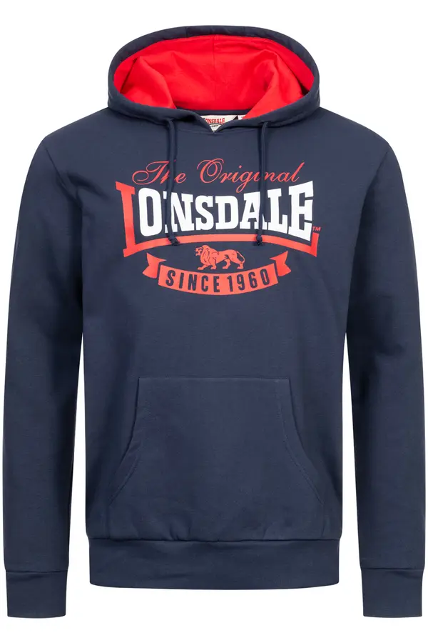 Lonsdale Moški pulover s kapuco Lonsdale Original