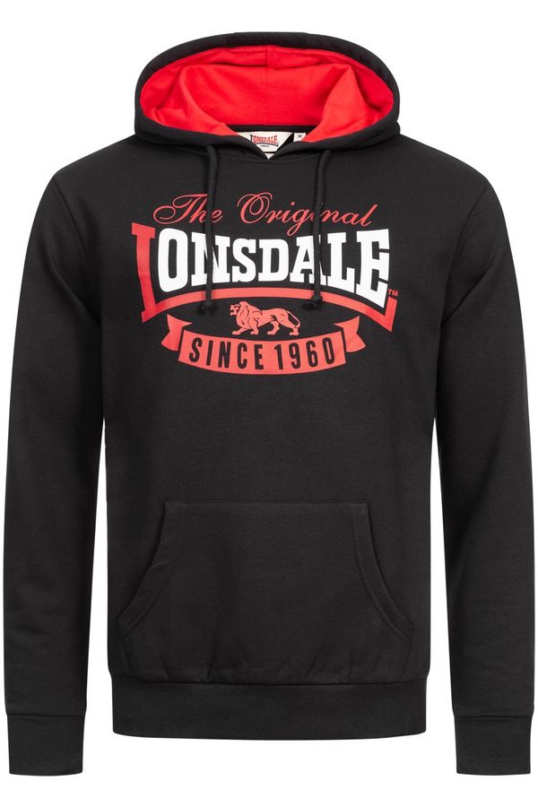 Lonsdale Moški pulover s kapuco Lonsdale Original