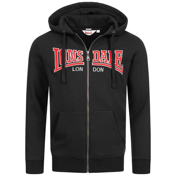 Lonsdale Moški pulover s kapuco Lonsdale Zip-Up