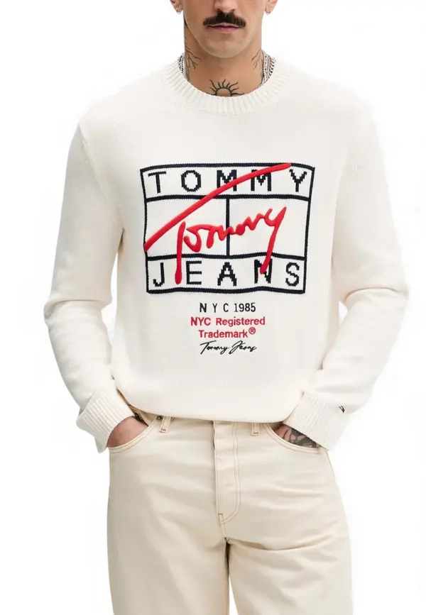 Tommy Hilfiger Jeans Moški pulover Tommy Hilfiger