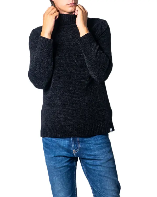 Over-d Moški pulover z ovratnikom