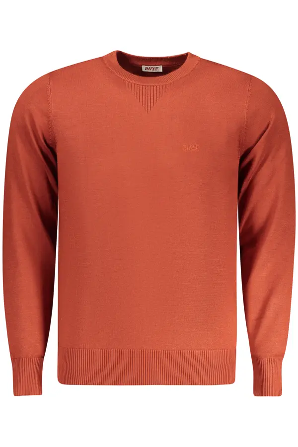Rifle Moški rjav pulover z V-izrezom