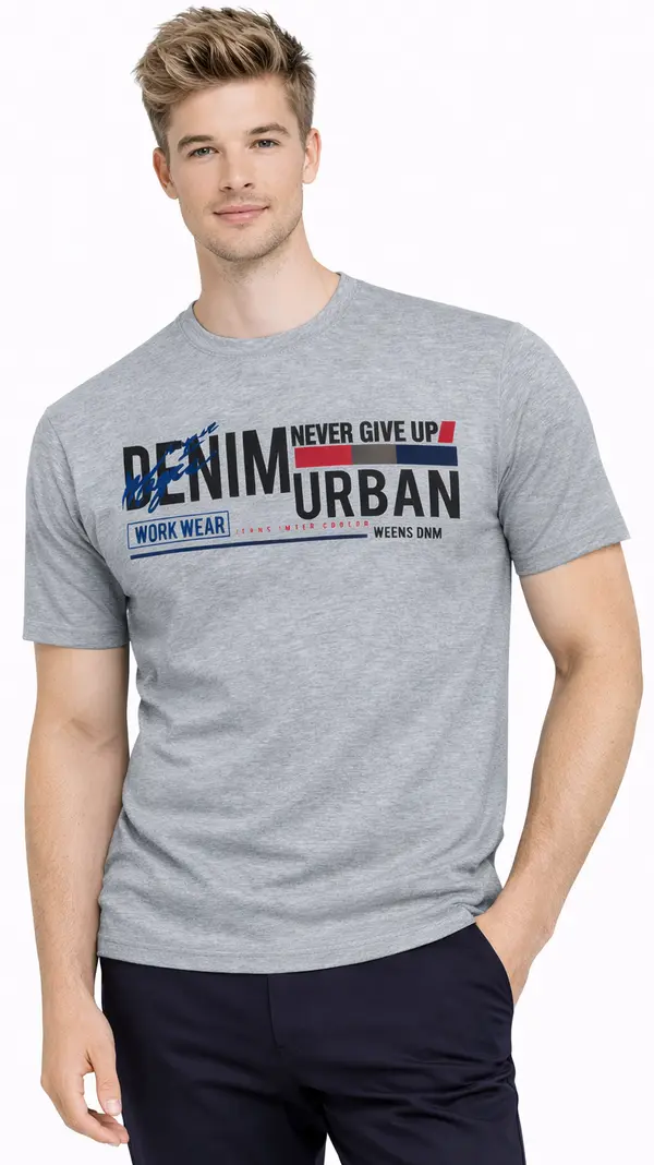 JUMPER Moški sivi pulover JUMPER