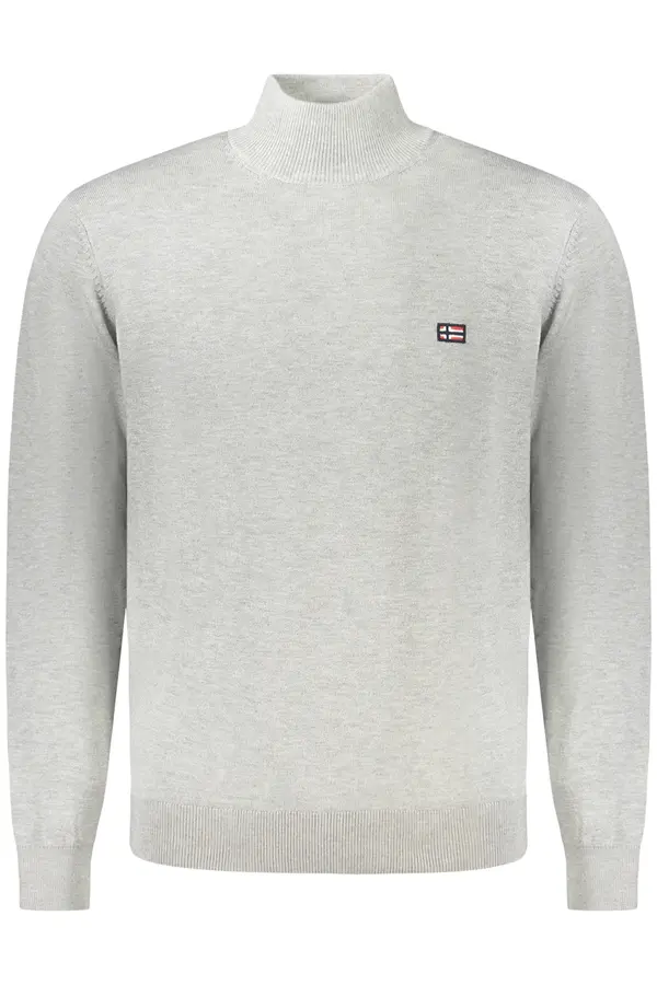 NORWAY 1963 Moški sivi pulover z ovratnikom