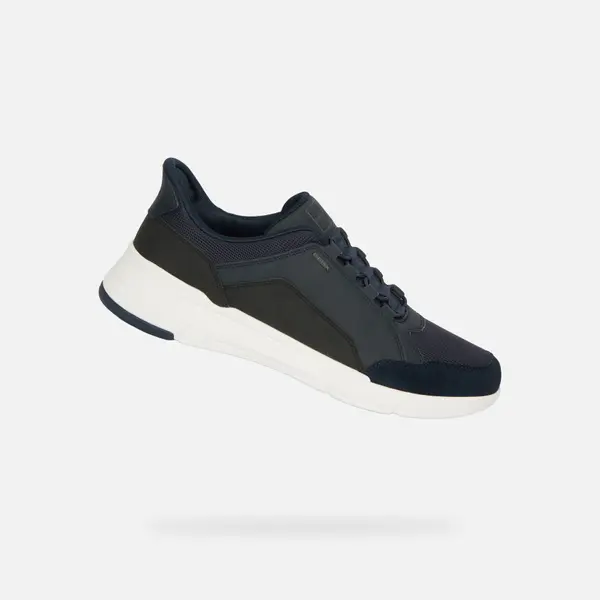 GEOX Moški športni copati Geox Vittour Plus temno modre barve