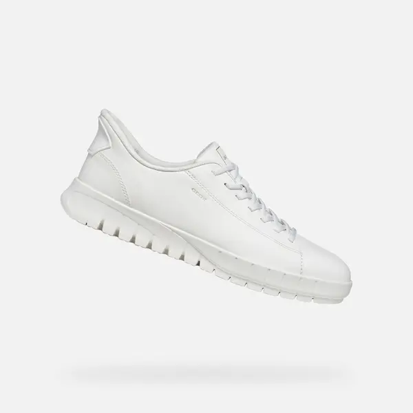 GEOX Moški superge Geox Flextride Plus bele barve