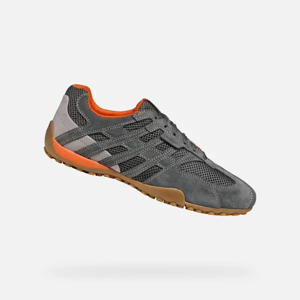 GEOX Moški superge Geox Snake Original sive