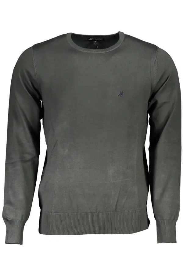 U.S. GRAND Moški zeleni pulover US Grand Polo