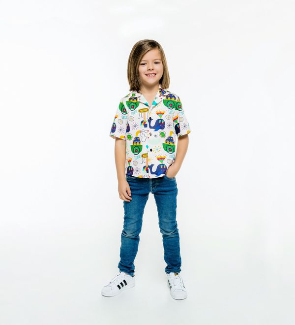 Mr. GUGU & Miss GO Mr. GUGU & Miss GO Kids's Shirt SH-K1596