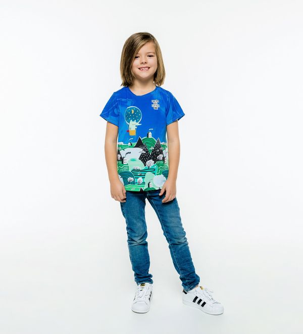 Mr. GUGU & Miss GO Mr. GUGU & Miss GO Kids's T-shirt KTS-P1601