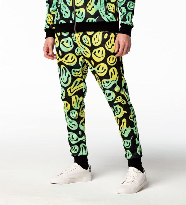 Mr. GUGU & Miss GO Mr. GUGU & Miss GO Man's Melted Smileys Track Pants PNS-W-548 1800