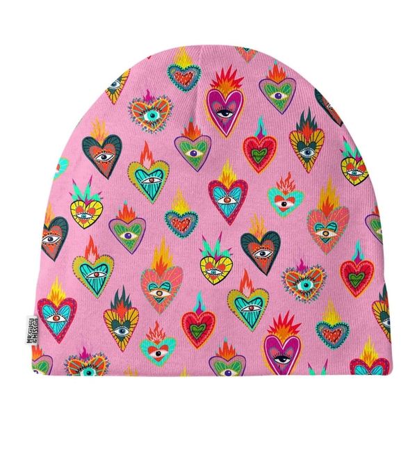 Mr. GUGU & Miss GO Mr. GUGU & Miss GO Man's Mexican Hearts Beanie MB 211859