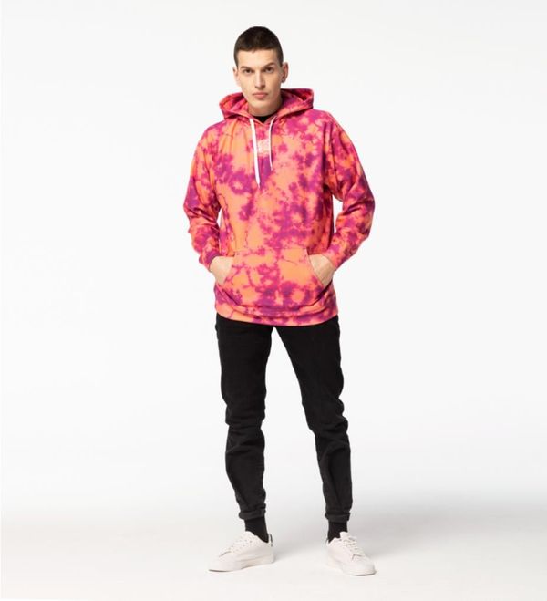 Mr. GUGU & Miss GO Mr. GUGU & Miss GO Man's Tie Dye Hoodie OVS-M 2209