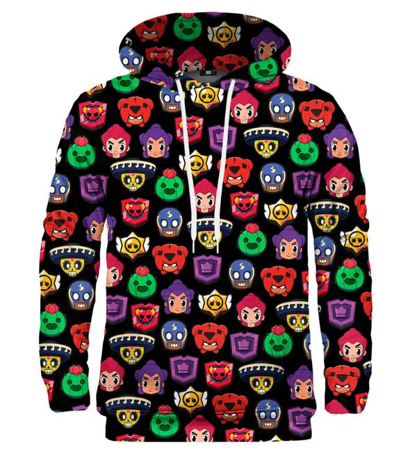 Mr. GUGU & Miss GO Mr. GUGU & Miss GO Unisex's Brawlers Hoodie H-K2220