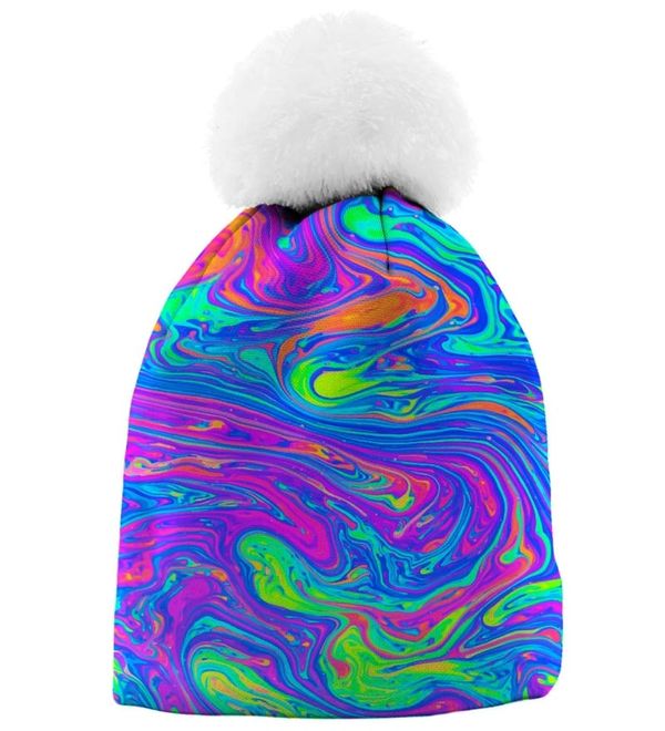 Mr. GUGU & Miss GO Mr. GUGU & Miss GO Woman's Acid Beanie WB21WH 1496