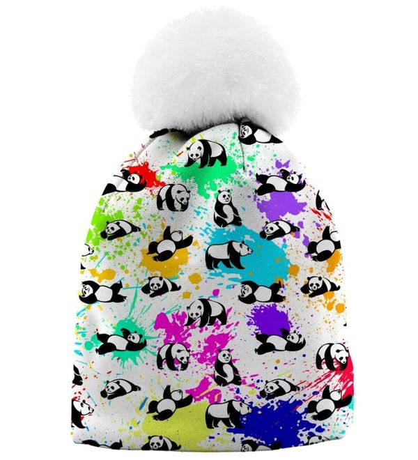 Mr. GUGU & Miss GO Mr. GUGU & Miss GO Woman's Colours Of Panda Beanie WB21WH 2251