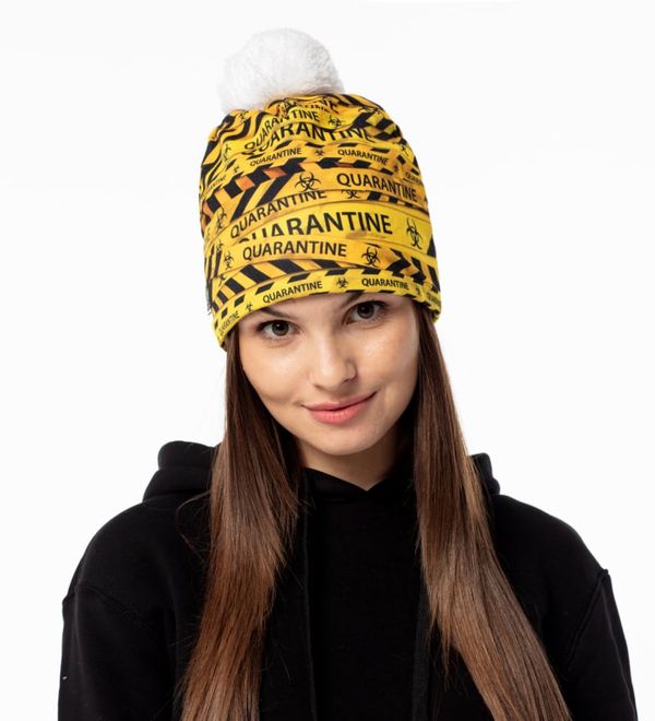 Mr. GUGU & Miss GO Mr. GUGU & Miss GO Woman's Quarantine Beanie WB21WH 1828