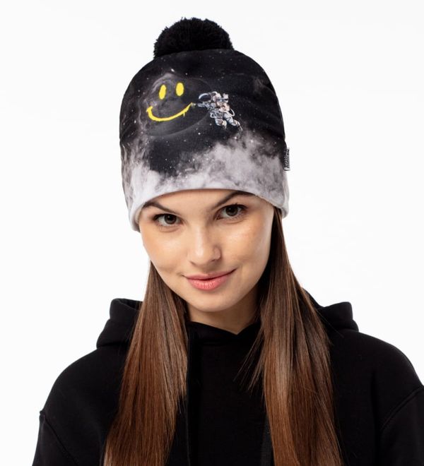 Mr. GUGU & Miss GO Mr. GUGU & Miss GO Woman's Space Smile Beanie WB21BL 2201