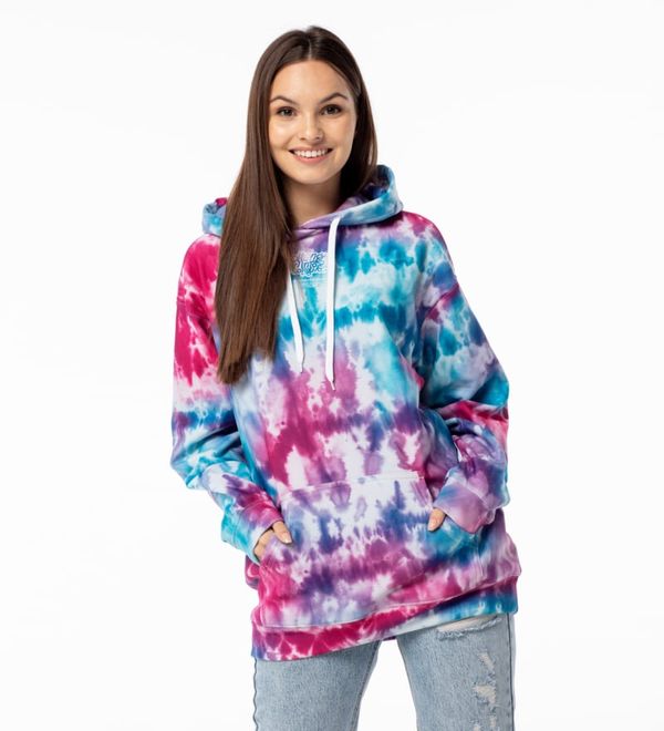 Mr. GUGU & Miss GO Mr. GUGU & Miss GO Woman's Tie Dye Hoodie OVS-FM 2401