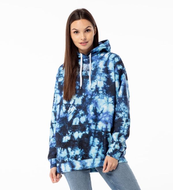 Mr. GUGU & Miss GO Mr. GUGU & Miss GO Woman's Tie Dye Hoodie OVS-FM 2431