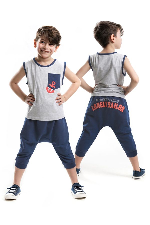 mshb&g mshb&g Anchor Boy T-shirt Capri Shorts Set
