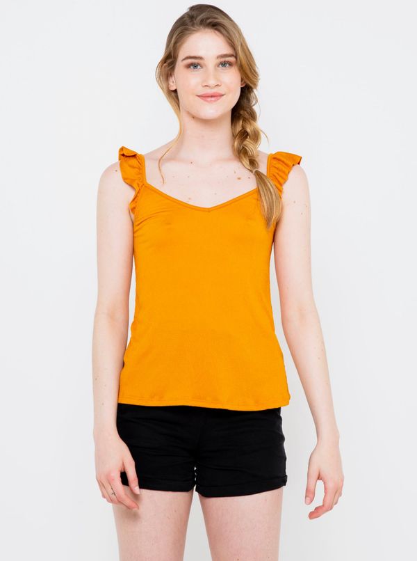 CAMAIEU Mustard top CAMAIEU - Women