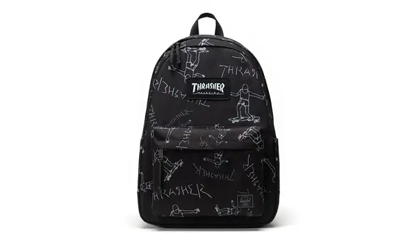 Herschel Supply Nahrbtnik Herschel Thrasher Gonz Classic™ XL črne barve