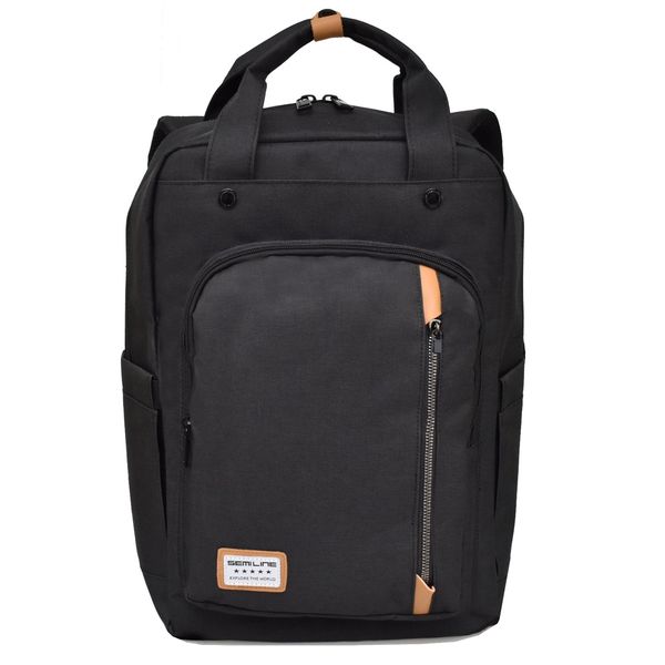 Semiline Nahrbtnik Semiline Semiline_Laptop_Backpack_L2005-8_Black