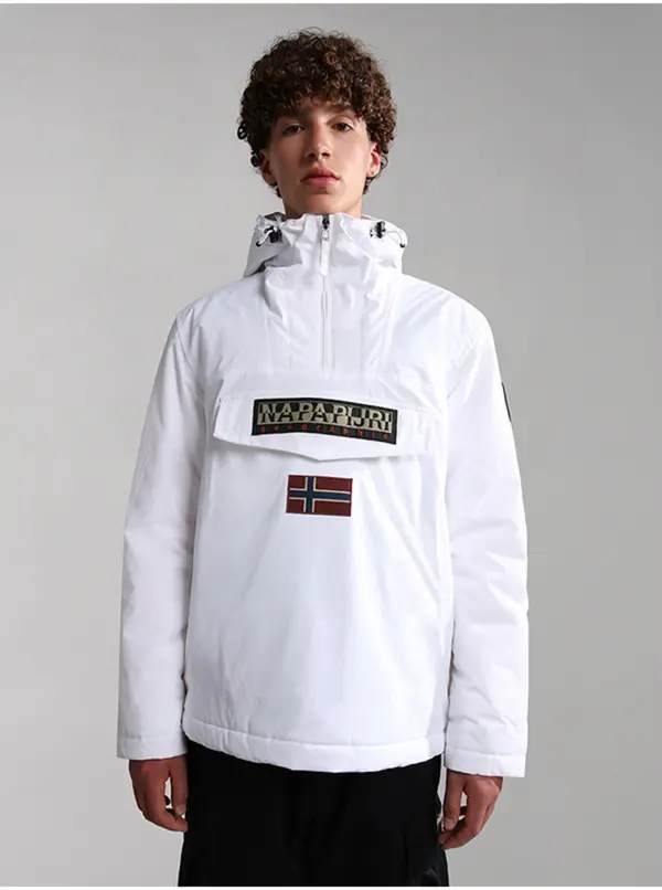 Napapijri NAPAPIJRI MEN'S JACKET WHITE