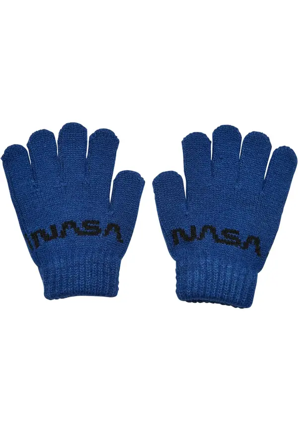 Mister Tee NASA Knit Glove Kids Royal